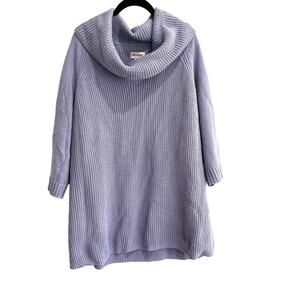 Avenue Women's Lavender Cowl Neck Sweater, 22/24